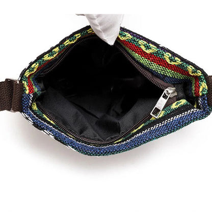 Embroidered Crossbody Bag – Boho Ethnic Phone Purse for Women