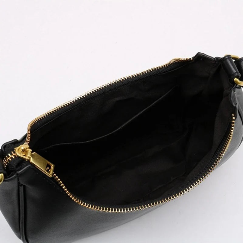 Saddle Shoulder Bag – Women's PU Leather Underarm Clutch Purse
