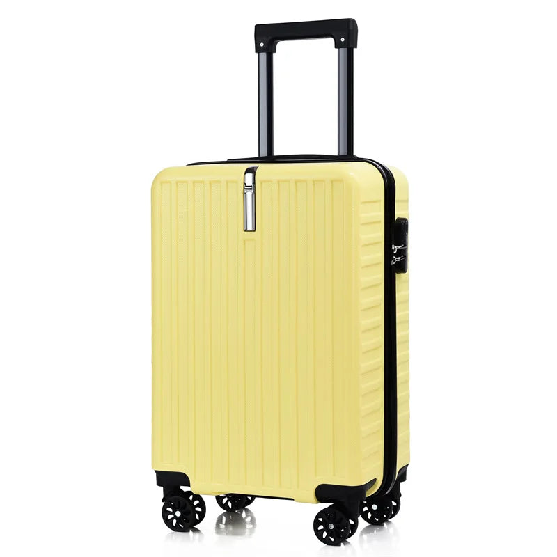 20-Inch Hard Shell Rolling Luggage Suitcase with Spinner Wheels