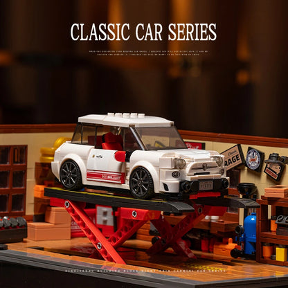 Classic Racing Car Building Blocks Set – 325pcs Sport Brick Model