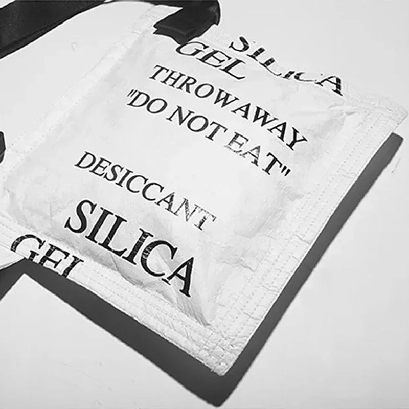 Silica Gel Desiccant Print Crossbody Chest Bag – Novelty Shoulder Purse