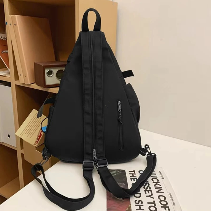 Men's Crossbody Sling Bag – Multi-Functional Sports Chest Pack