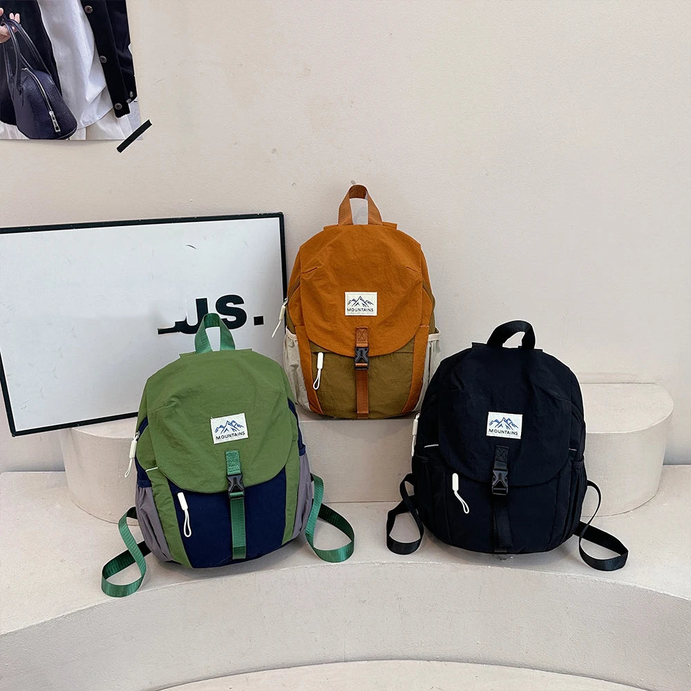 Lightweight Hiking Backpack – Color Block Outdoor Daypack