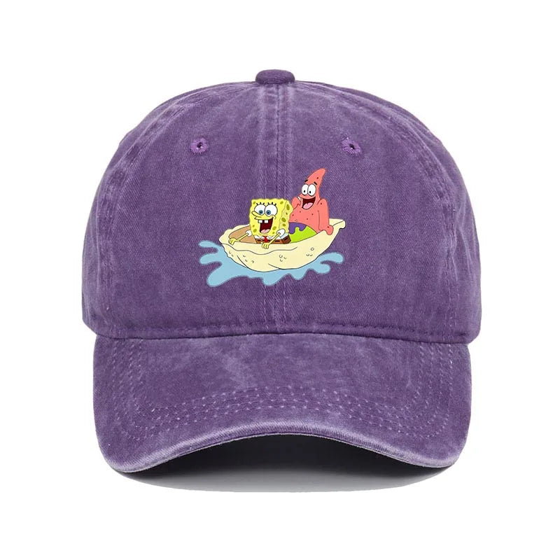 SpongeBob & Patrick Baseball Cap – Unisex Cartoon Hat