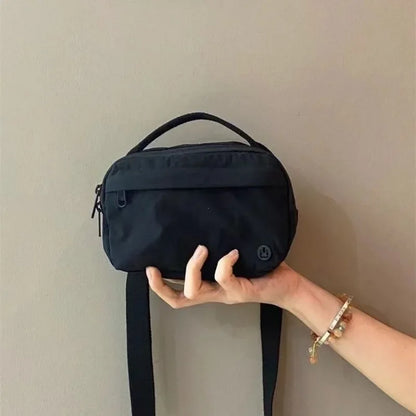 Nylon Crossbody Mini Bag – Lightweight Waterproof Shoulder Bag