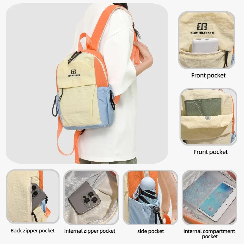 Women's Mini Backpack – Lightweight Casual Commuting Bag
