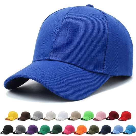 Plain Snapback Baseball Cap – Unisex Dad Hat