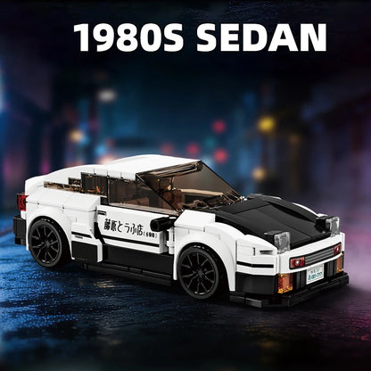 AE86 Sports Car Building Set – 328 Pcs Classic JDM Brick Model