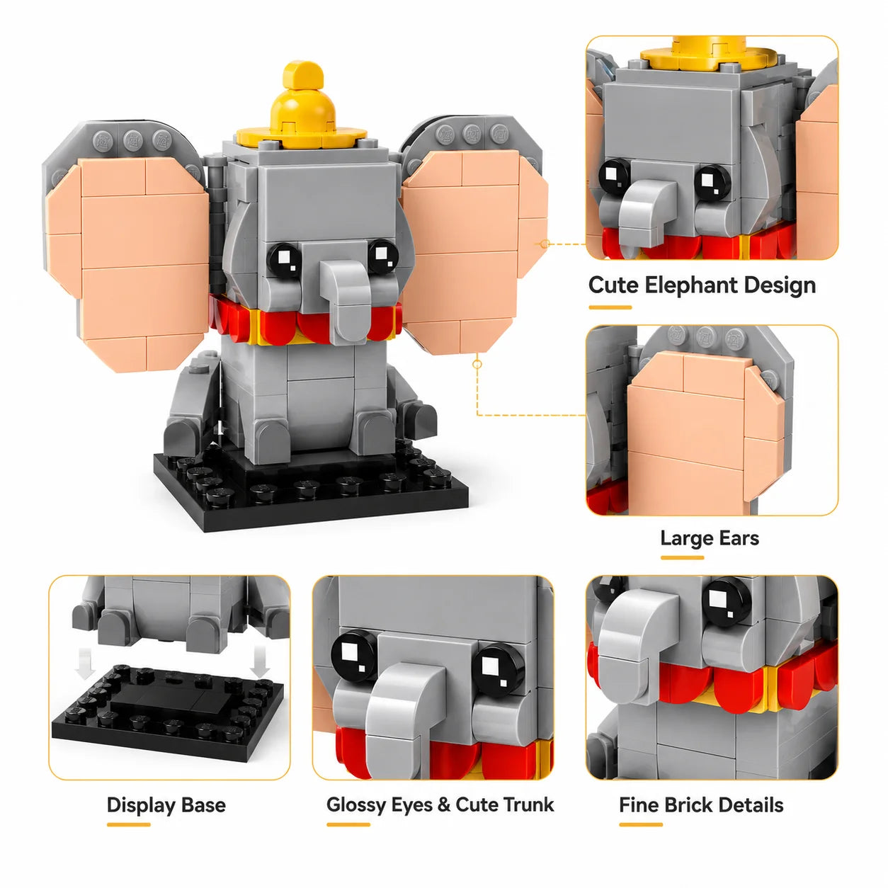 LEGO BrickHeadz Disney Dumbo 40792 Building Set