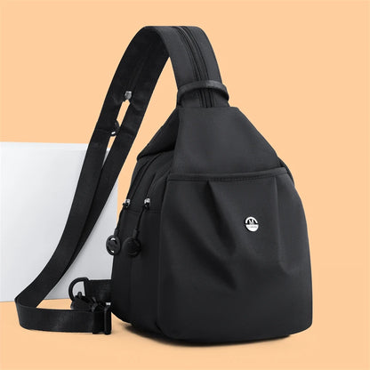 Women's Crossbody Sling Bag – Lightweight Multi-Pocket Chest Bag
