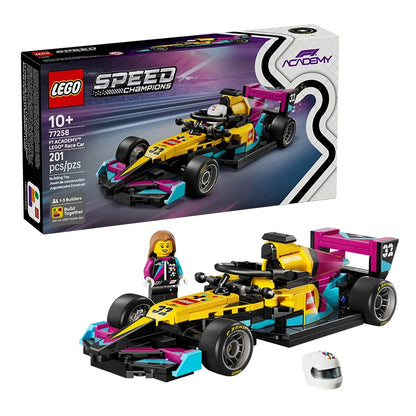 LEGO 77258 F1 Academy Race Car Building Set – 201 Pieces