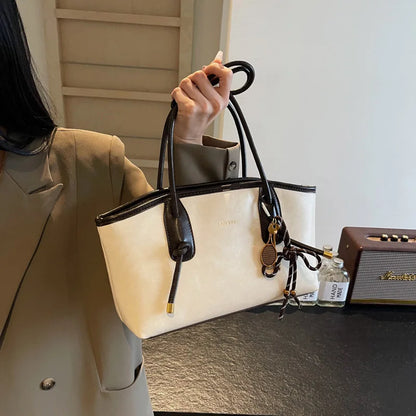 PU Leather Shoulder Bag for Women – Y2K Crossbody Handbag