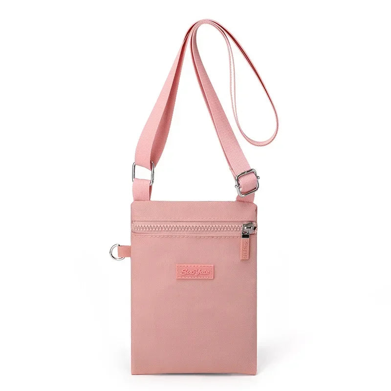 Canvas Mini Nylon Phone Zero Version Mobile Sweet Korean Bag Neck Versatile Fresh Shoulder Girl