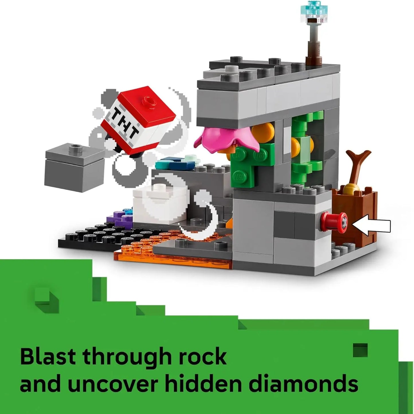 LEGO Minecraft The Warden Encounter 21274 – 238-Piece Building Set