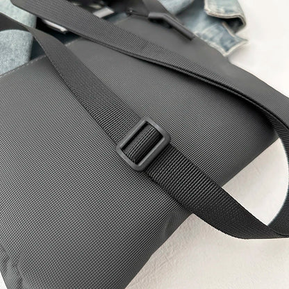 Waterproof Nylon Crossbody Messenger Bag – Unisex Shoulder Bag