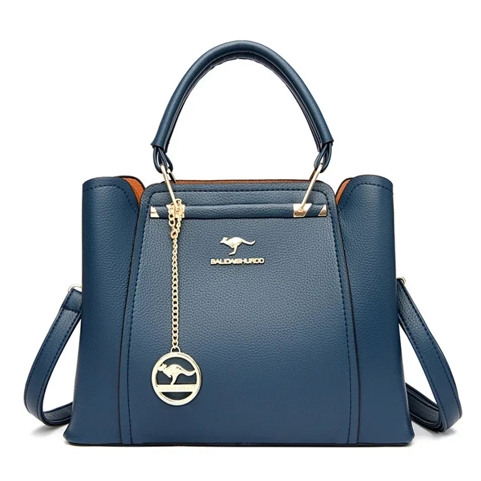 Large Capacity Leather Tote Bag for Women