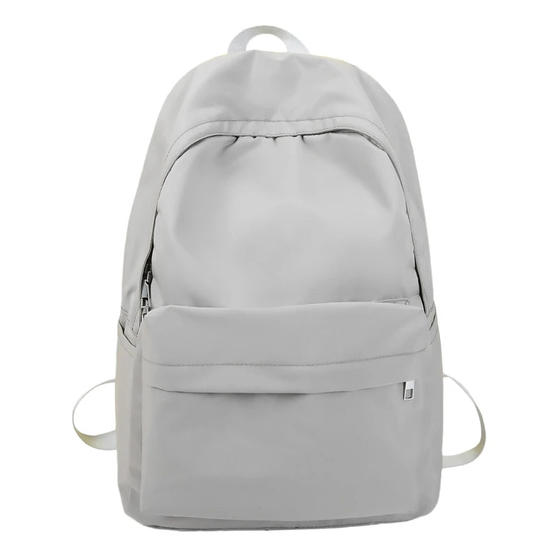 Large Capacity Nylon School Backpack for Teen Girls & Women