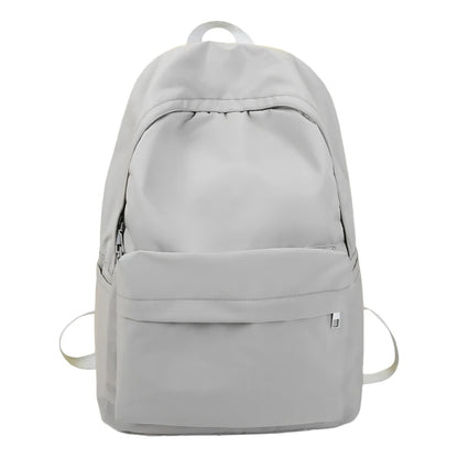 Large Capacity Nylon School Backpack for Teen Girls & Women