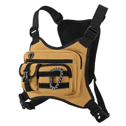 Tactical Chest Bag – Multi-Pocket Outdoor Sports Harness Pack