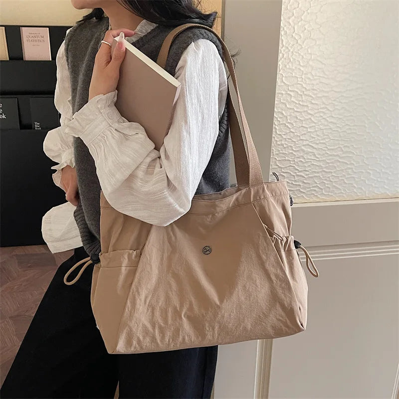 Oxford Tote Bag – Lightweight Multi-Pocket Shoulder Bag