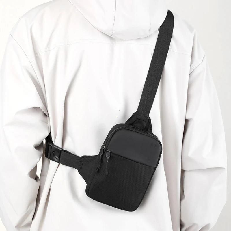 Men's Waterproof Sling Chest Bag – Crossbody Shoulder Pack