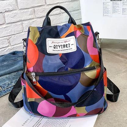 Anti-Theft Backpack for Women – Waterproof Oxford Daypack