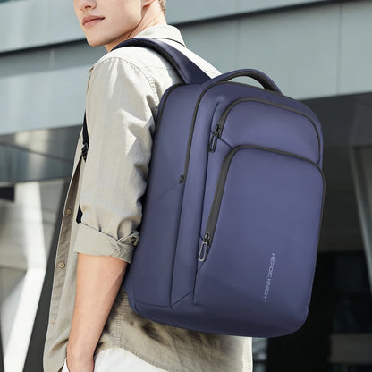 17.3" Laptop Backpack – Waterproof Business Travel Bag with USB Port