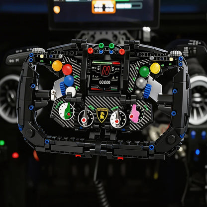 F1 Racing Steering Wheel Building Blocks Set – 833-867 Pcs