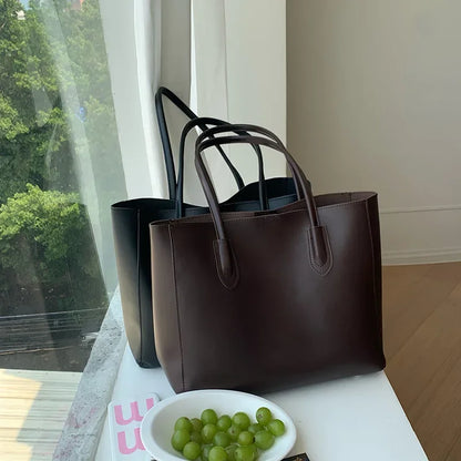 Large Capacity Vintage Tote Bag – Women's Shoulder Bag