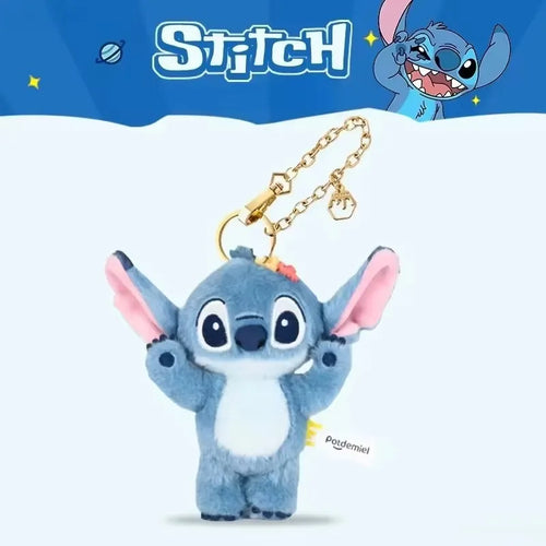 Stitch Plush Keychain – Cute Backpack Pendant & Bag Charm