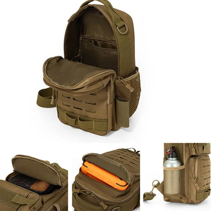 Tactical Fishing Sling Bag – Chest Pack with Rod Holder