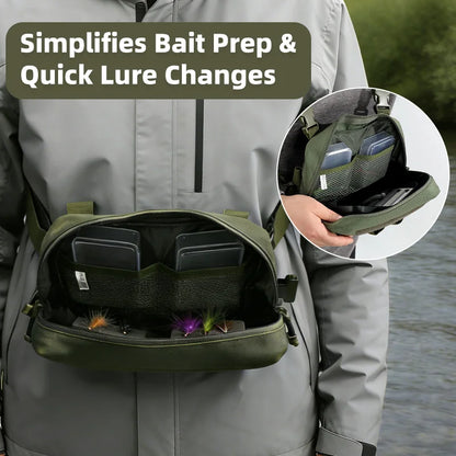 Tactical Chest Rig Bag – Fishing Lure & Outdoor Hiking Vest Pack