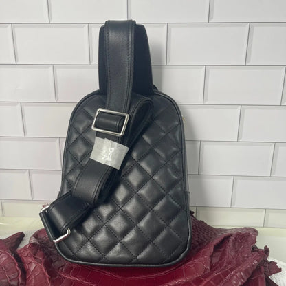 Crocodile & Stingray Leather Sling Bag for Men – Handmade Crossbody