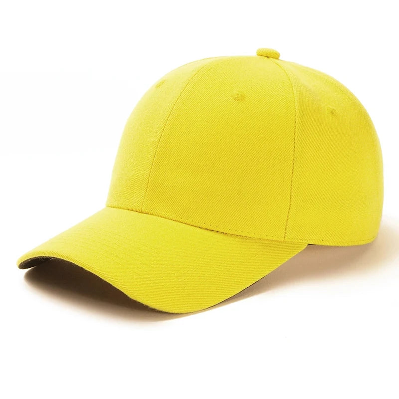 Snapback Baseball Cap – Plain Unisex Dad Hat
