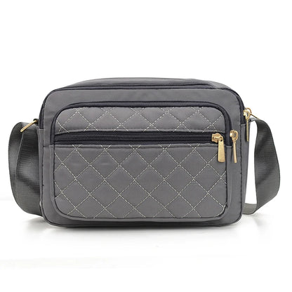 Quilted Crossbody Shoulder Bag for Women – Large Capacity