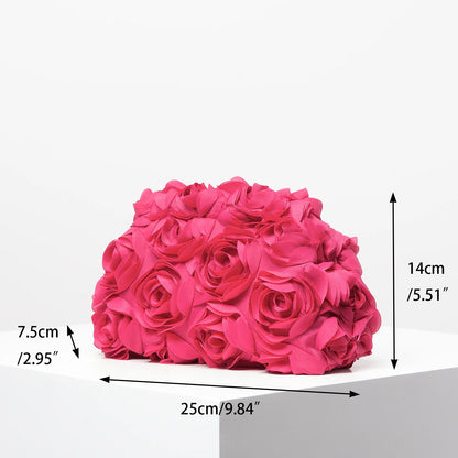 Clutch Bag Women Floral Pop Gala Night Party Outfits Prom Bag