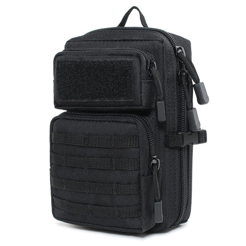 Tactical MOLLE Waist Bag EDC Pack – Hiking & Outdoor Utility Pouch