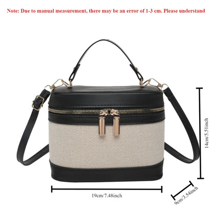 Leopard Print Bucket Bag – Women's Crossbody Shoulder Bag