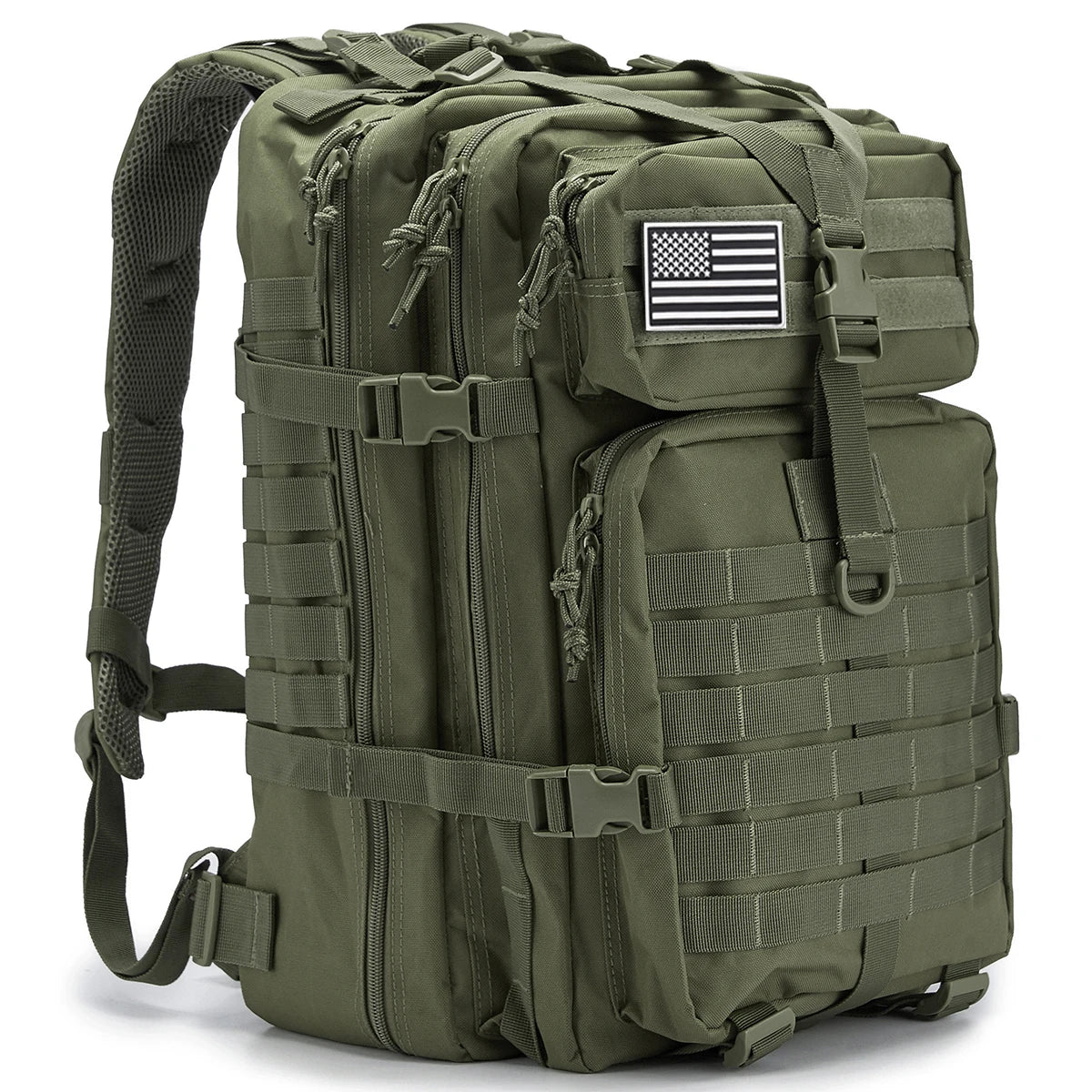 Tactical MOLLE Backpack 30L/50L – 3P Assault Pack for Hiking & Hunting