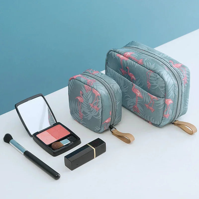 Mini Makeup Bag – Travel Cosmetic Organizer Pouch