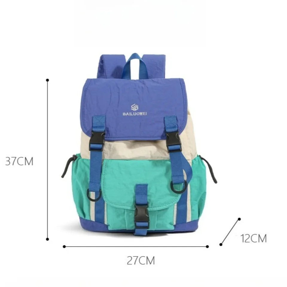 Lightweight Student Backpack – Large Capacity Water-Repellent Unisex