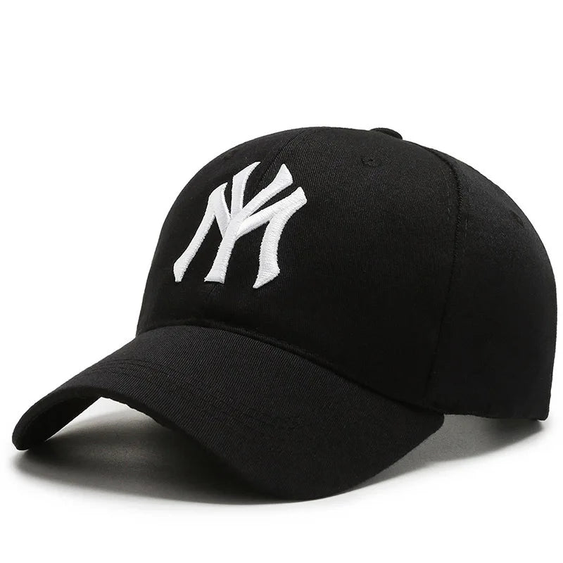 NY Embroidery Baseball Cap – Unisex Cotton Snapback Hat