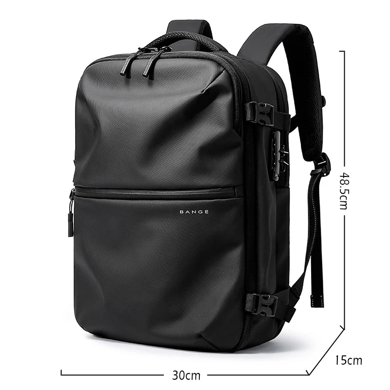 Bange Anti-Theft Travel Backpack – Vacuum Compression 15.6" Laptop Bag