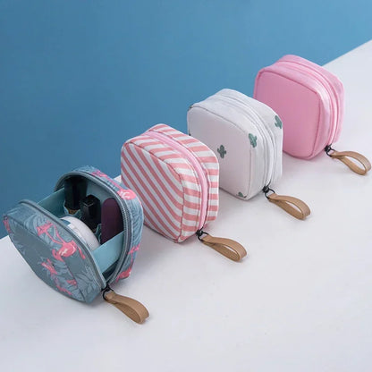 Mini Makeup Bag – Travel Cosmetic Organizer Pouch