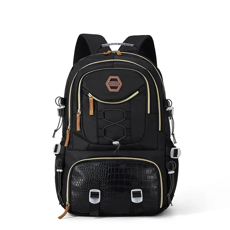 Men's Hiking Backpack with Shoe Compartment & Large Capacity
