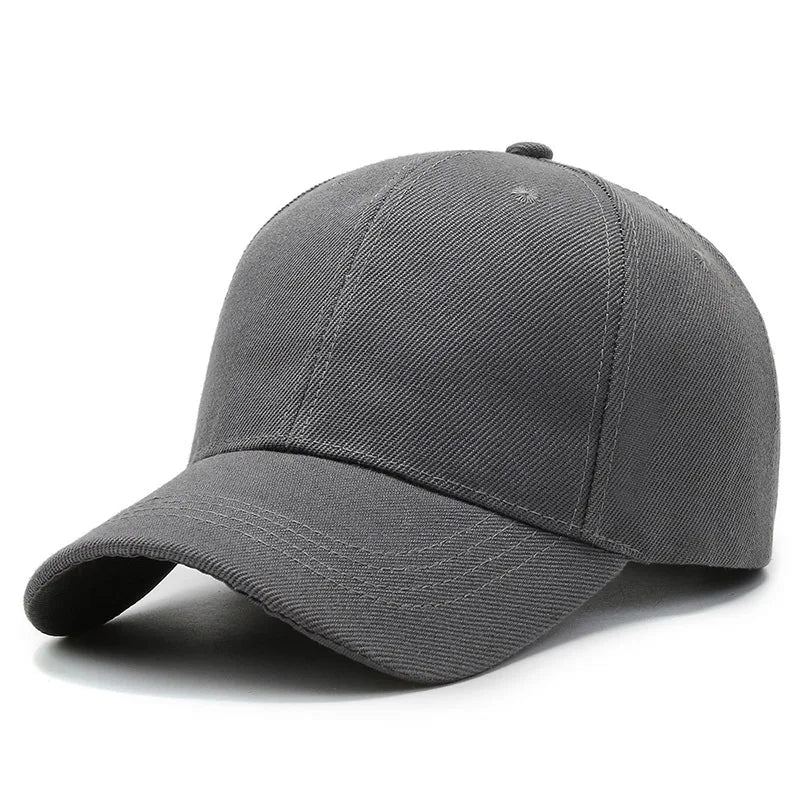 Plain Snapback Baseball Cap – Unisex Dad Hat