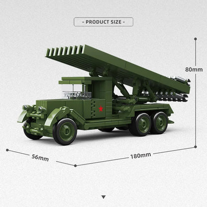 WWI Military Jeep Building Blocks Set – Army Vehicle Model Toy