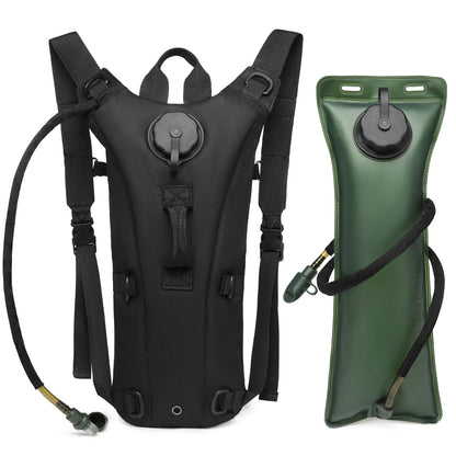 Tactical Hydration Pack – 3L Water Bladder Backpack for Running & Cycling