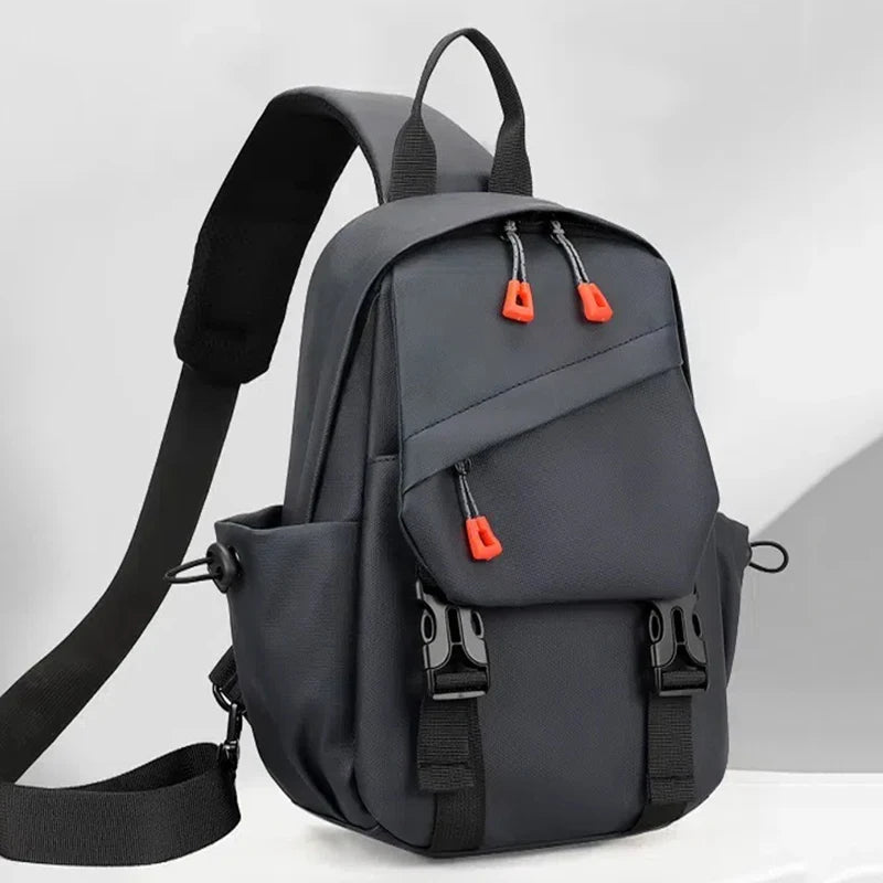 Men's Outdoor Sports Sling Bag – Multi-Pocket Chest Pack
