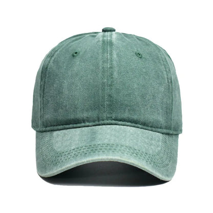 Vintage Washed Baseball Cap – City Embroidery Unisex Dad Hat